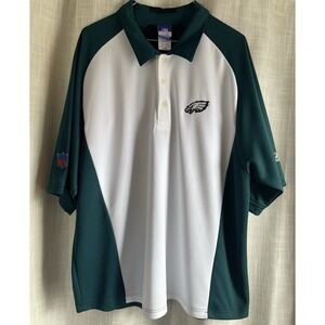 PHILADELPIA Eagles NFL REEBOK Polo shirt Size Large